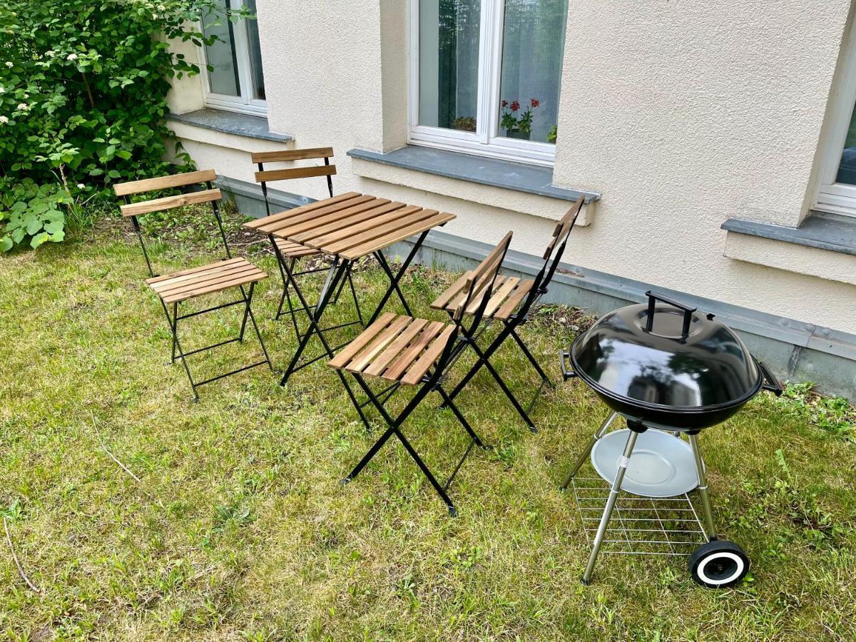 Wohlfuehl-Oase Mitten In Der Stadt - Garten, Grill, Netflix Und Drucker ไลป์ซิก ภายนอก รูปภาพ